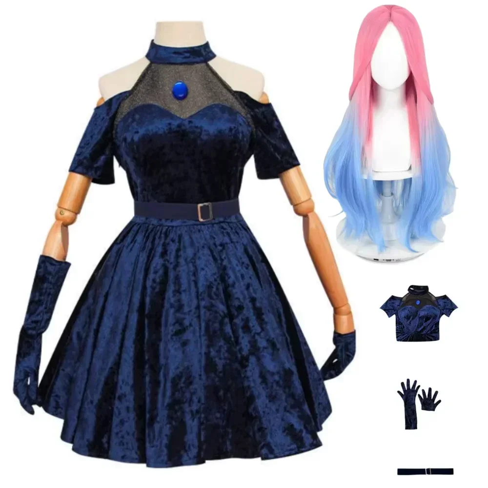 Anime Cosplay Blue Hair - Costume Cosplay Mizi, Costume Cosplay da