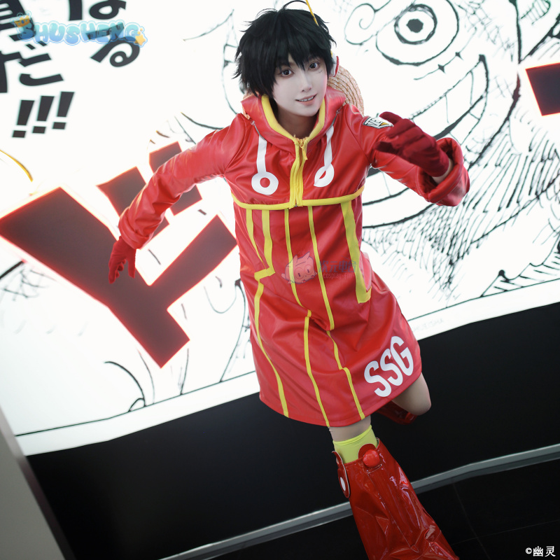 Anime Cosplay For Halloween - Monkey D Rufy Egghead Cospaly Costume