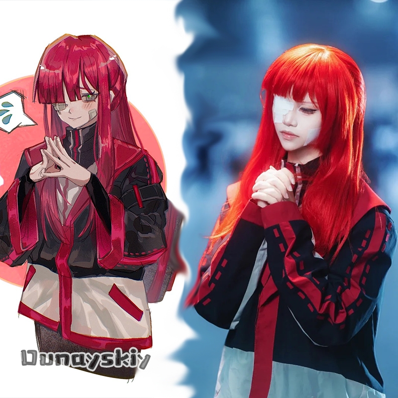 Anime Cosplay With Red Hair - Costume Cosplay di Yuli della Compagnia