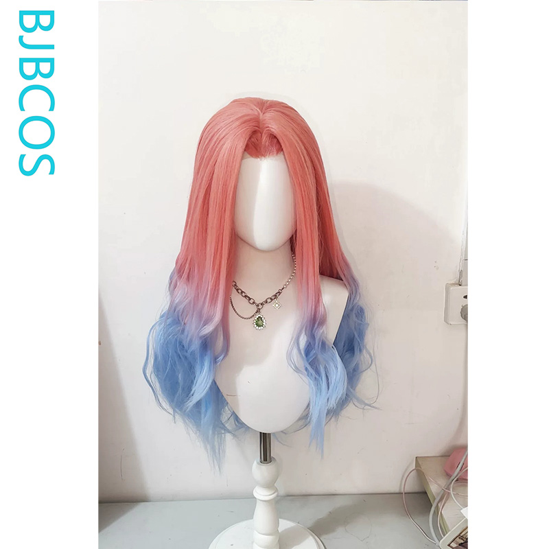 Anime Cosplay Blue Hair - Parrucca Stilizzata ‌ Parrucca Cosplay Mizi