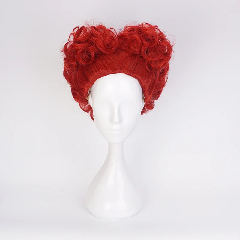 Anime Cosplay With Red Hair - Parrucca cosplay Alice Red Queen Queen