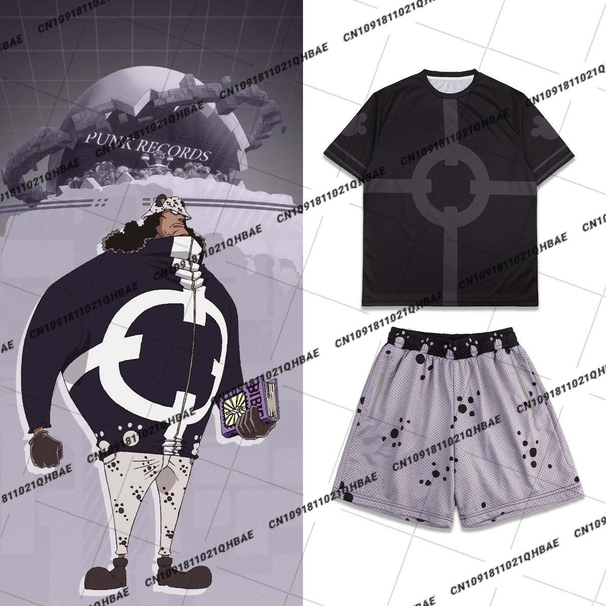 Anime Cosplay Roleplay - Nuovo Costume Cosplay Bartholemew Kuma di