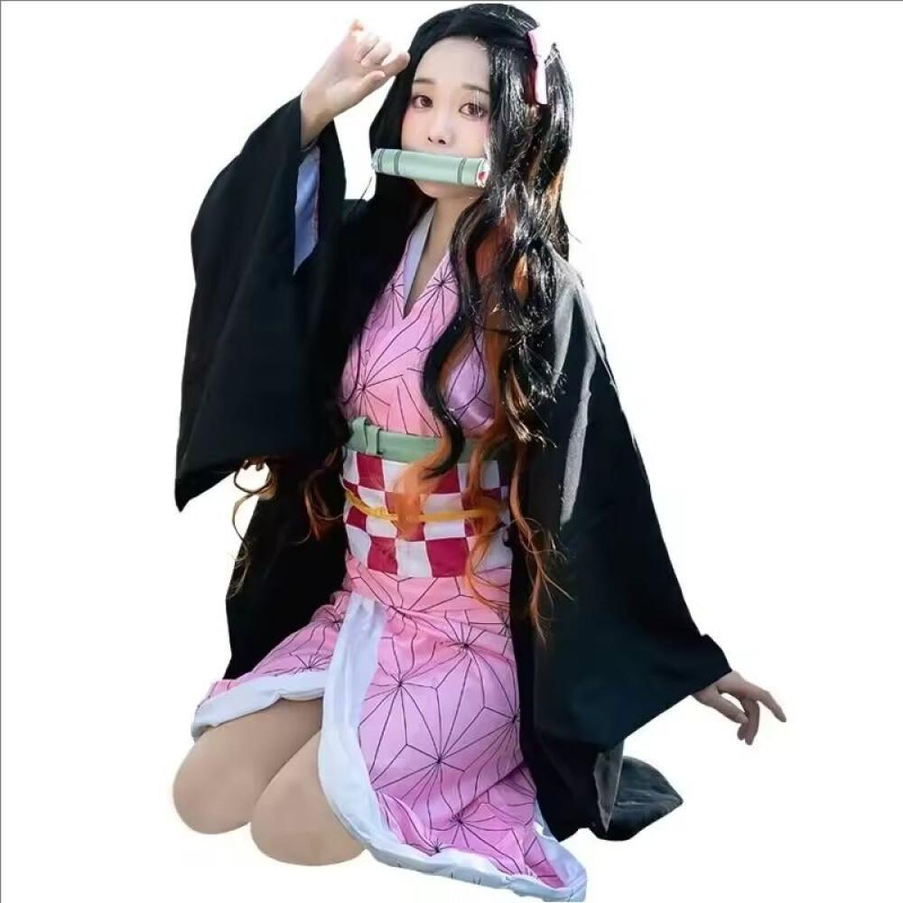 Anime Cosplay Nezuko - Anime Demone Slayer Kimetsu No Yaiba