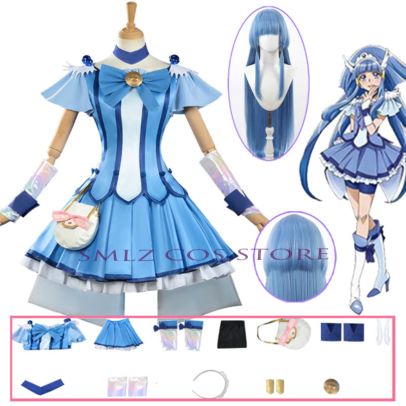 Anime Cosplay Ladies - Costume Cosplay Anime Smile Glitter Breeze