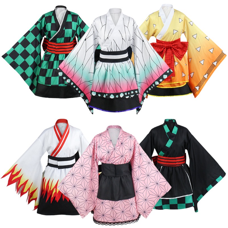Anime Cosplay Nezuko - Costume Cosplay Anime Nezuko Inosuke Kamado,