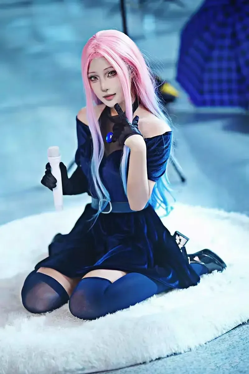 Anime Cosplay Blue Hair - Costume Cosplay Mizi 2026, Costume Cosplay