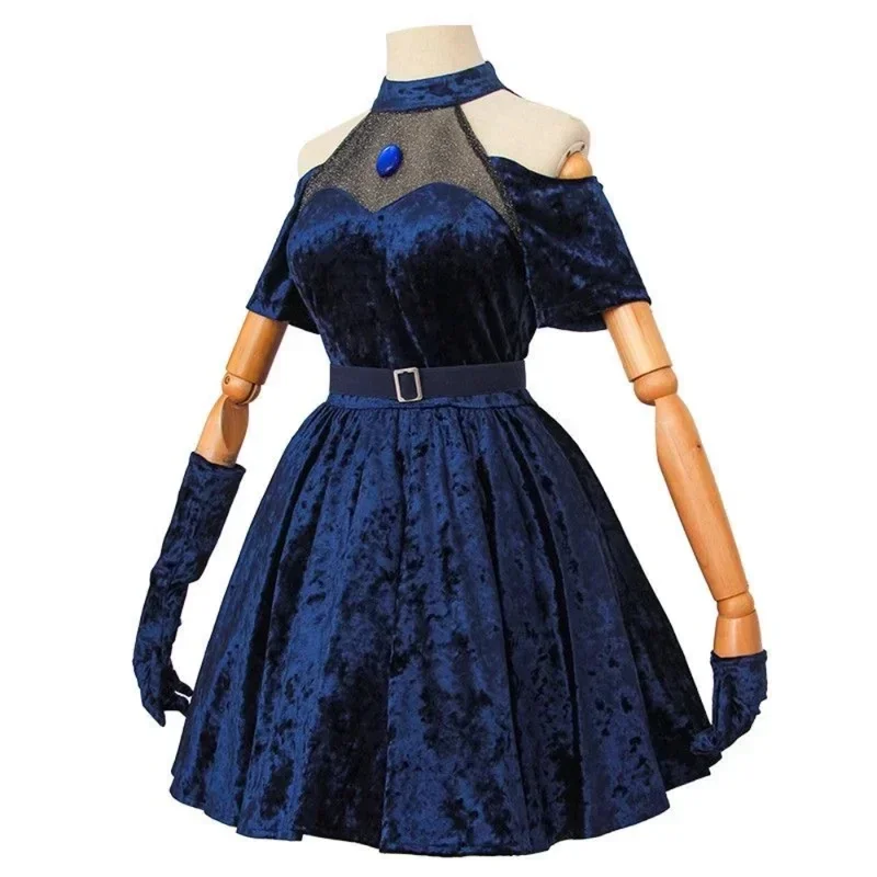 Costume Cosplay Mizi, Costume  - Anime Cosplay Blue Hair recensione e prezzo