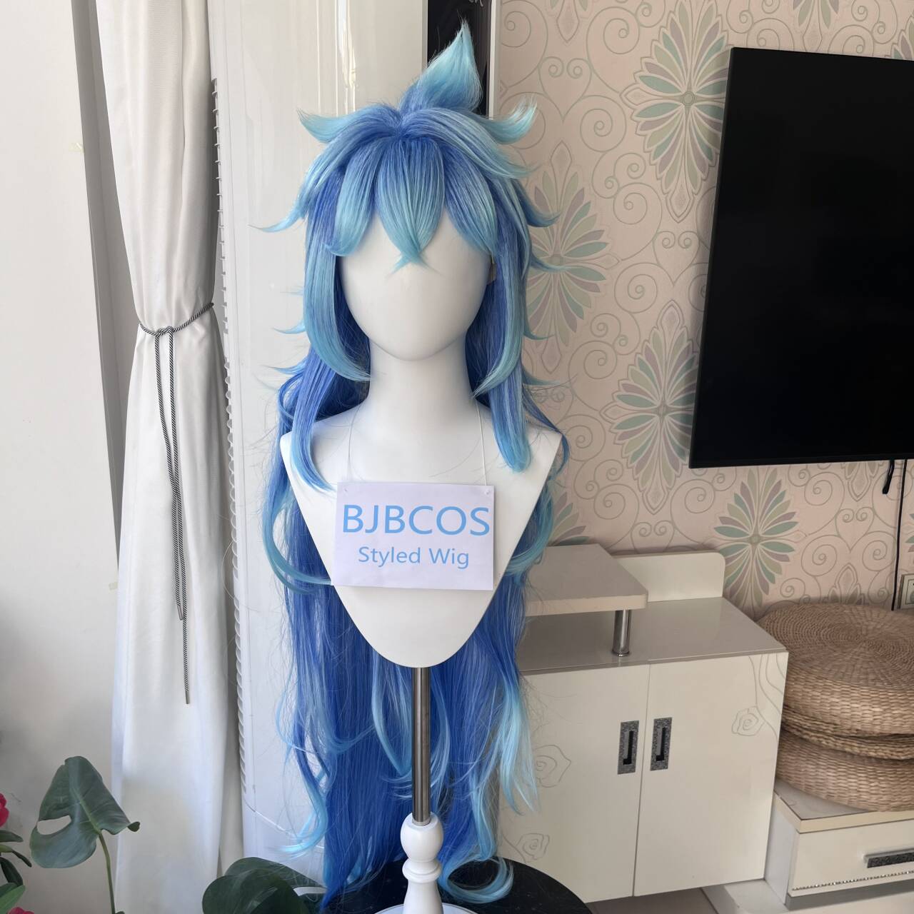 Parrucca Stilizzata Idia Cospl - Anime Cosplay Blue Hair recensione e prezzo