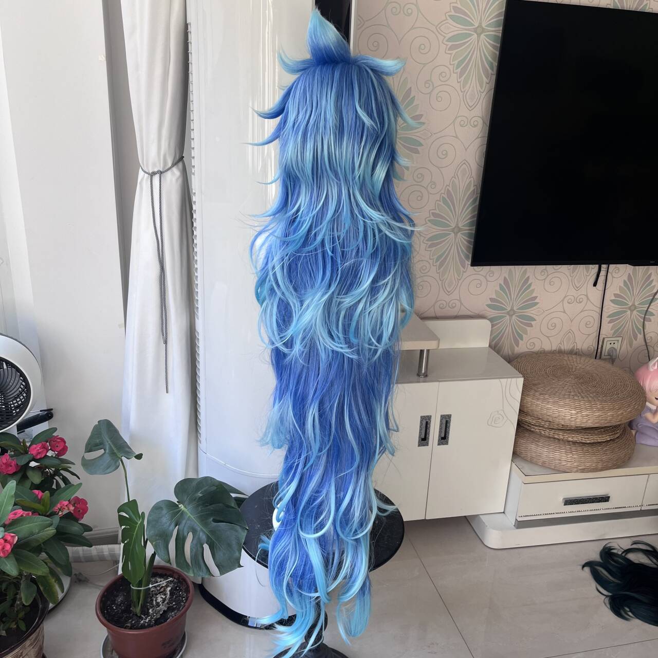 Parrucca Stilizzata Idia Cospl - Anime Cosplay Blue Hair recensione e prezzo