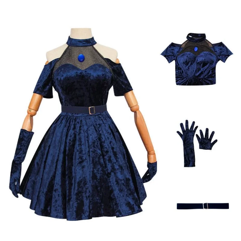 2026 Costume Cosplay Mizi Anim - Anime Cosplay Blue Hair recensione e prezzo