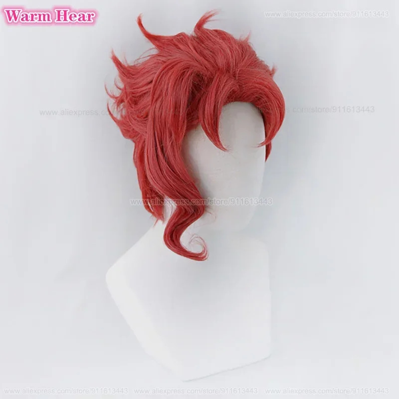 Noriaki Kakyoin parrucca sinte - Anime Cosplay With Red Hair recensione e prezzo