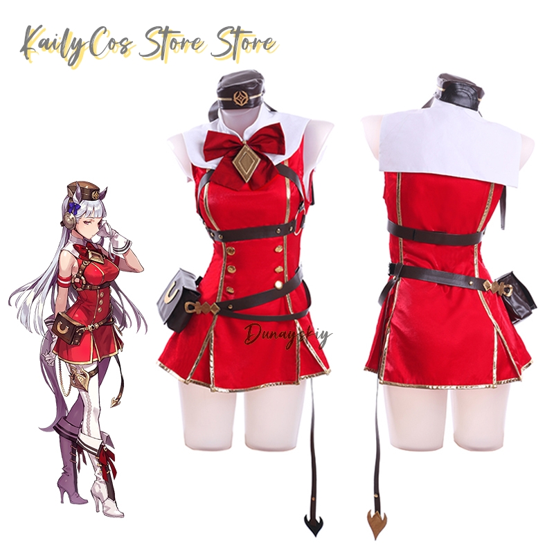 Costume cosplay nave d'oro par - Anime Cosplay With Red Hair recensione e prezzo