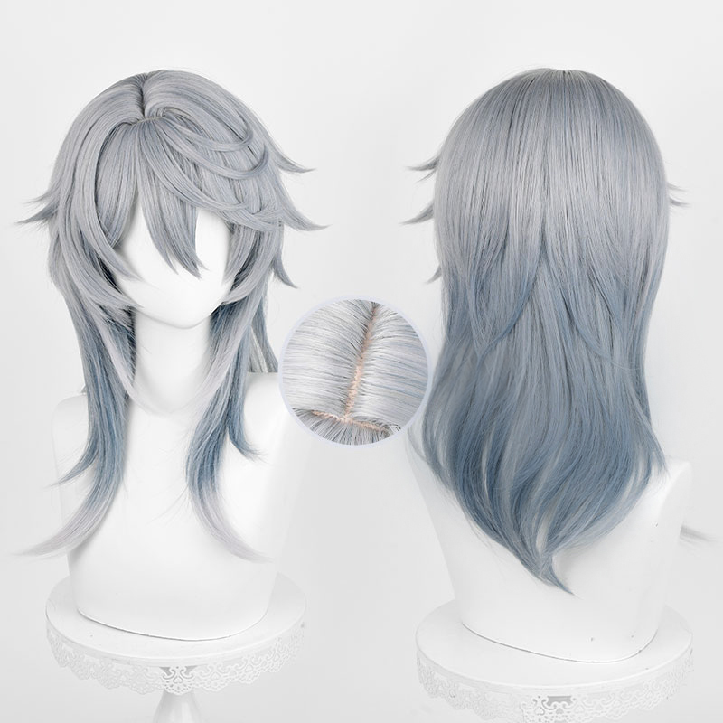 Parrucca cosplay HSR Sunday 52 - Anime Cosplay Blue Hair recensione e prezzo