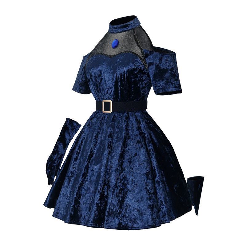 Mizi Cosplay Anime Alien Costu - Anime Cosplay Blue Hair recensione e prezzo