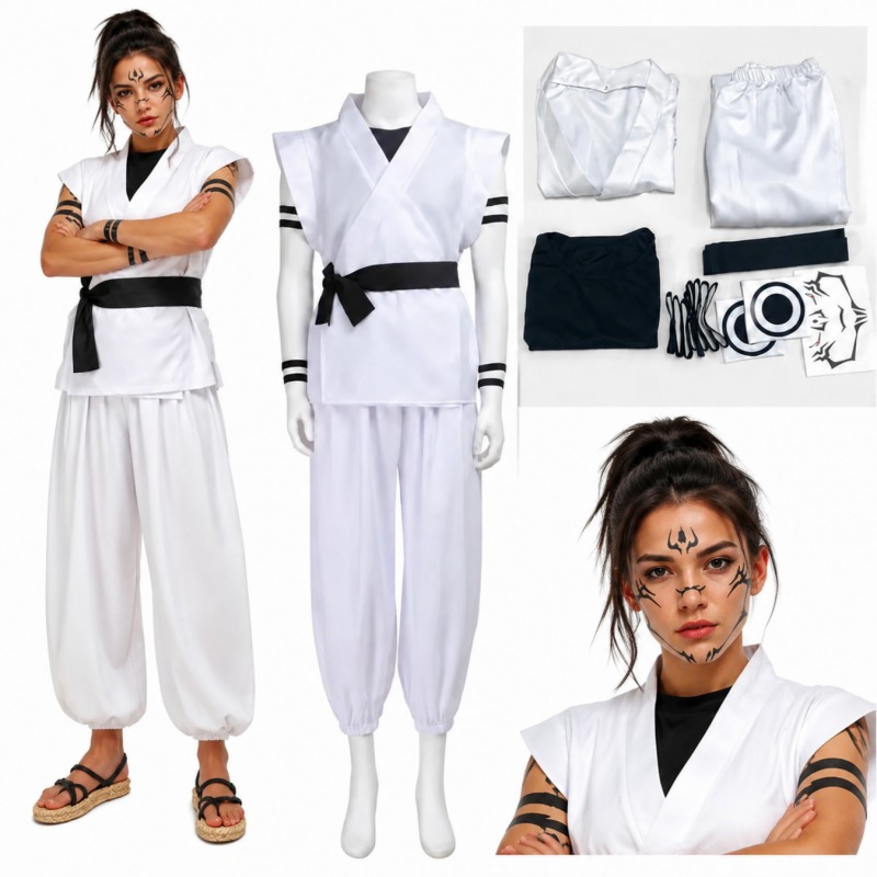 Costume Cosplay Ryomen Sukuna, - Anime Cosplay Jujutsu recensione e prezzo