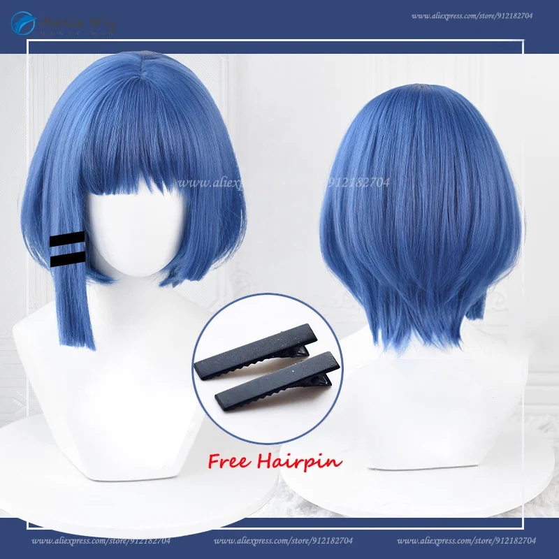 e;5'v\7,j/3;Parrucca Cosplay A - Anime Cosplay Blue Hair recensione e prezzo