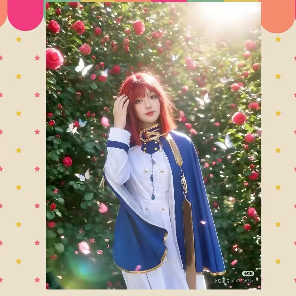 Shirayuki Costumi Cosplay Anim - Anime Cosplay With Red Hair recensione e prezzo