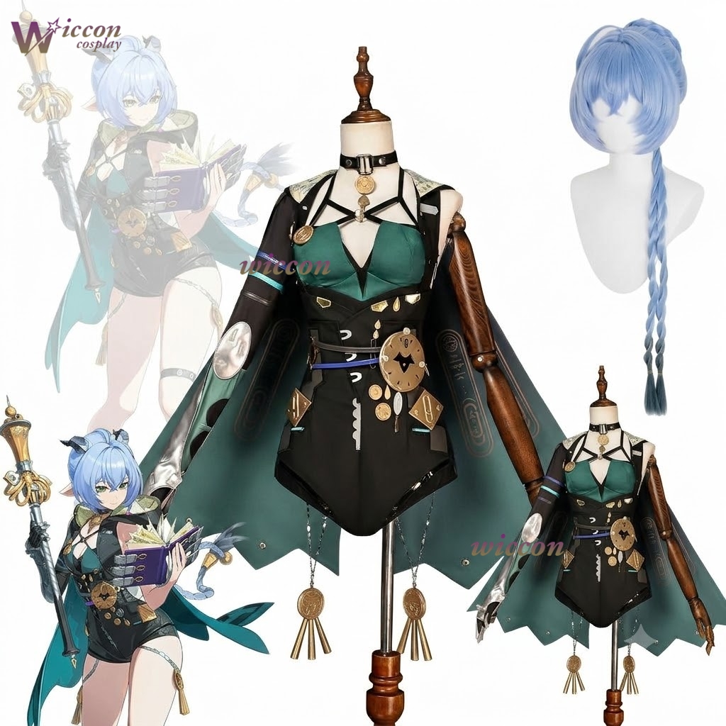 Zenless Zone Zero Lucia Elowen - Anime Cosplay Blue Hair recensione e prezzo