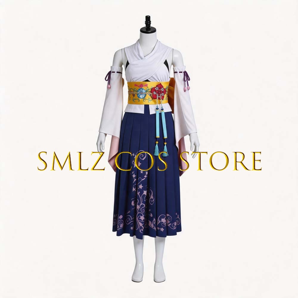 Costume Cosplay Smlz FFX Yuna  - Anime Cosplay For Halloween recensione e prezzo