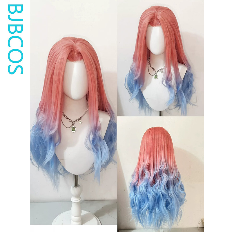 Parrucca Stilizzata ‌ Parrucca - Anime Cosplay Blue Hair recensione e prezzo