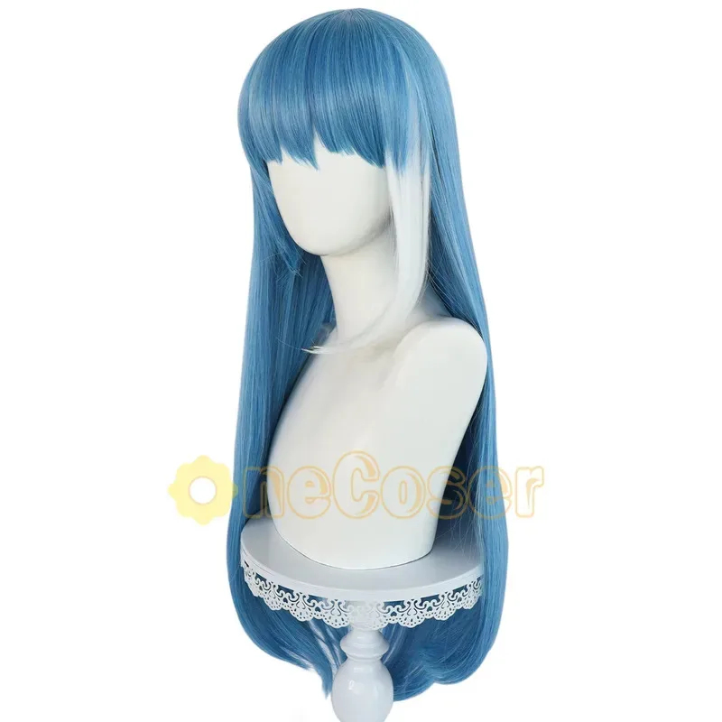 ADFF15 Mutsumi Cosplay Anime M - Anime Cosplay Blue Hair recensione e prezzo