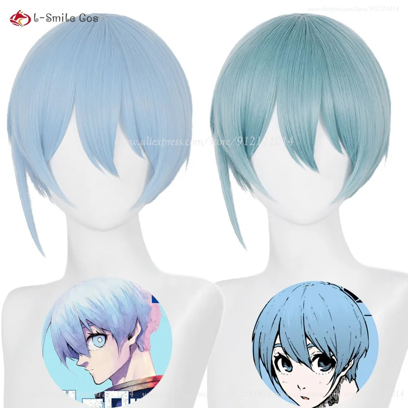 Anime Hiori Yo Cosplay 28 cm p - Anime Cosplay Blue Hair recensione e prezzo