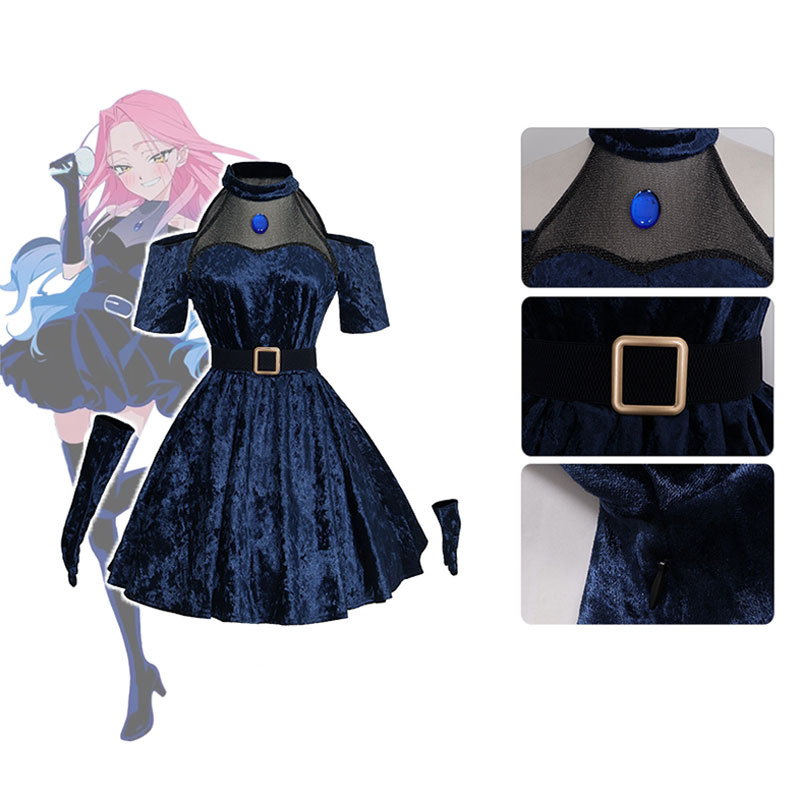 Costume da Cosplay Mizi Anime  - Anime Cosplay Blue Hair recensione e prezzo