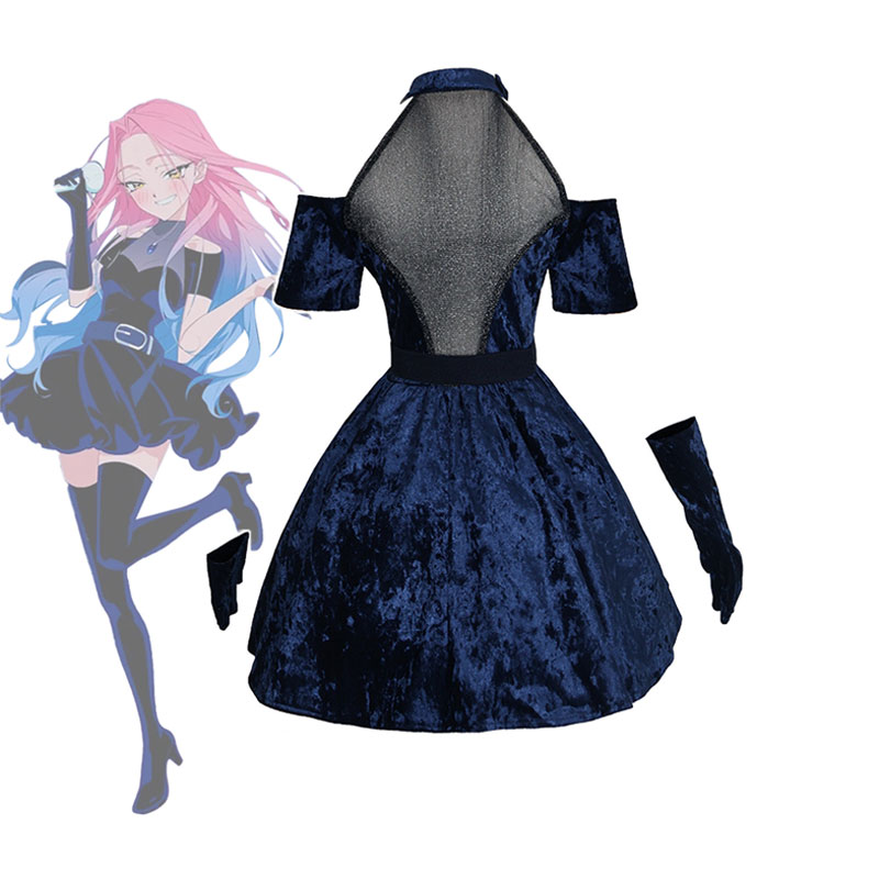 Costume da Cosplay Mizi Anime  - Anime Cosplay Blue Hair recensione e prezzo