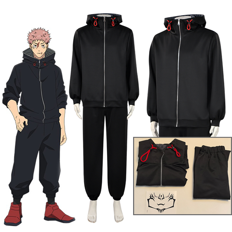 Set Costume Cosplay di Yuji It - Anime Cosplay Jujutsu recensione e prezzo