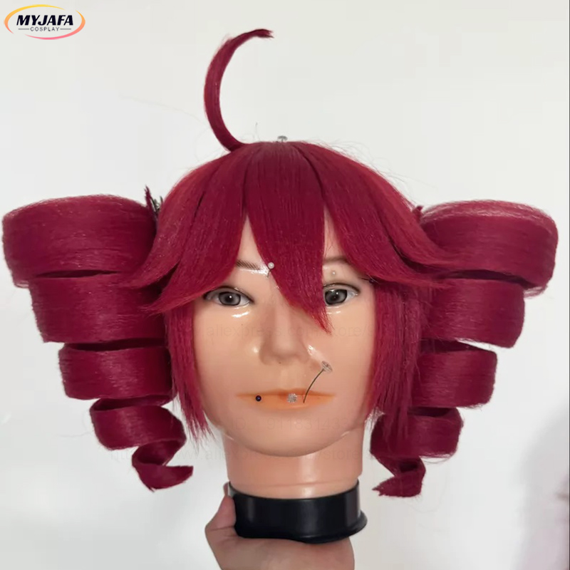 Parrucca Cosplay Anime Kasane  - Anime Cosplay With Red Hair recensione e prezzo