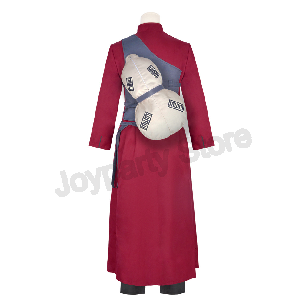 Gaara Costume Cosplay Sabbia C - Anime Cosplay With Red Hair recensione e prezzo